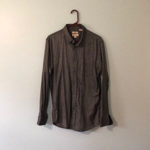 Grey Button Down